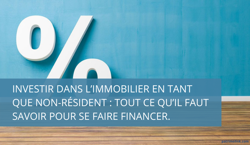 financement immobilier-non-resident